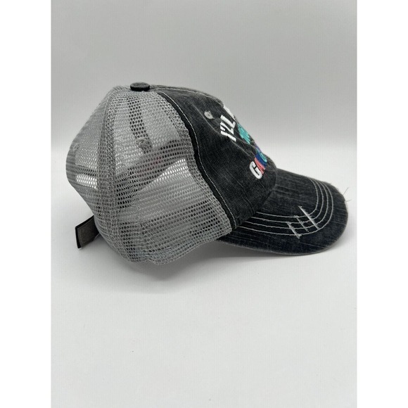 Trucker Cap Adjustable Gangsta Rap Mesh Hat - Picture 3 of 9